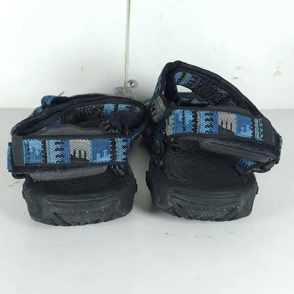 Teva Valkyrie Mens US 8 Blue Hiking Outdoor Sandals Shoes